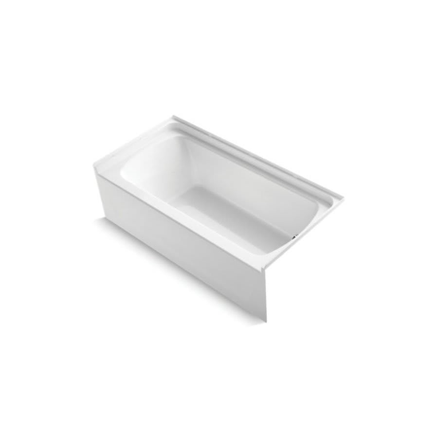 Ensemble™ Alcove Tub, ADA, 60 x 30 x 16 in, Right Hand Drain, White