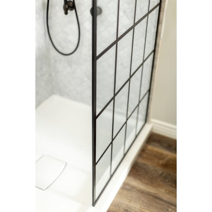 Archer 60" x 36" Single Threshold Center Drain Shower Base with Removable Drain Cover