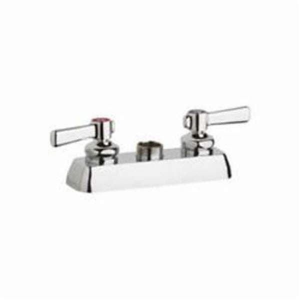 Utility Sink Faucet, Deck Mount, ADA, Lever Handle, Polished Chrome