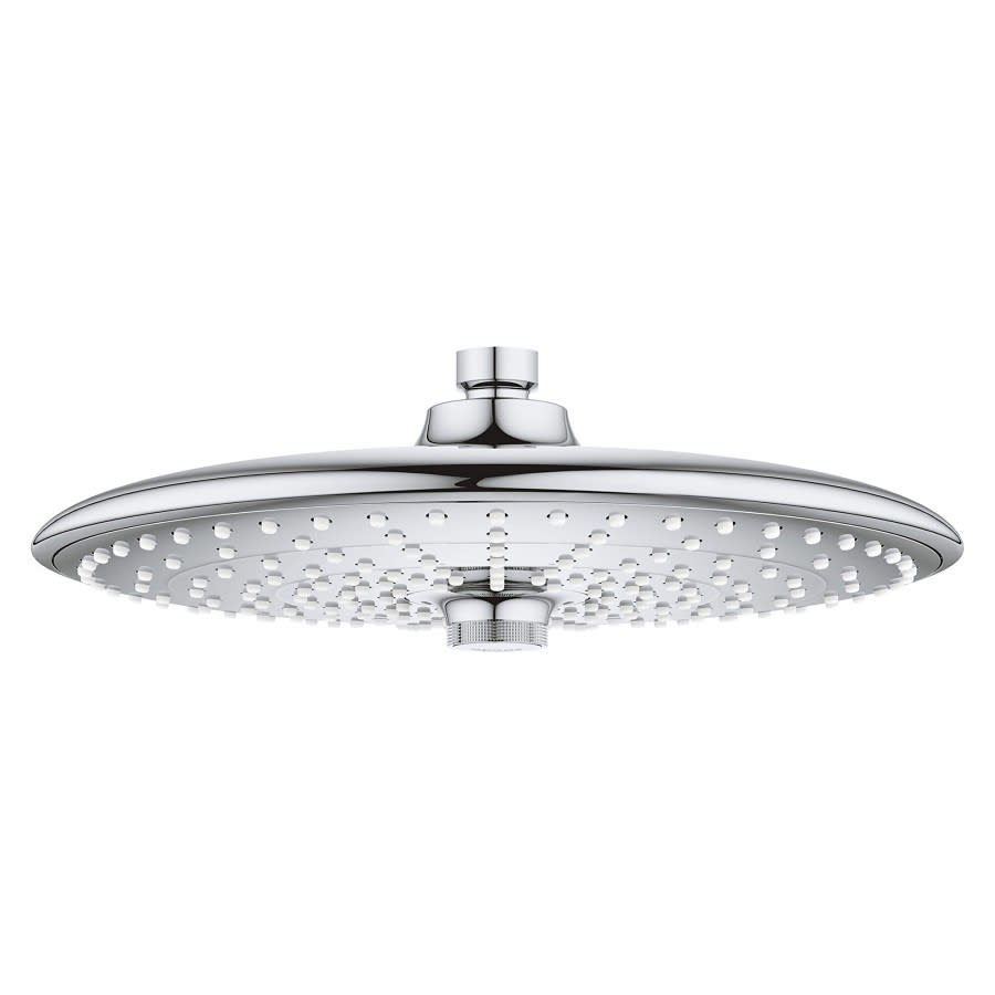 Euphoria® Multi Function Shower Head, 10 in Dia, 1.75 gpm, Chrome