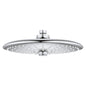 Euphoria® Multi Function Shower Head, 10 in Dia, 1.75 gpm, Chrome