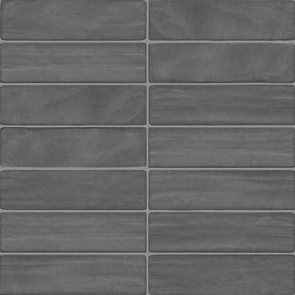Artcrafted Drift Rectangle, Handcrafted 3X12 Glossy