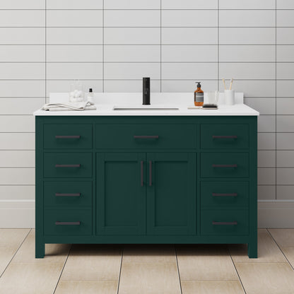 Beckett Single Bathroom Vanity - 54W x 35H x 22D