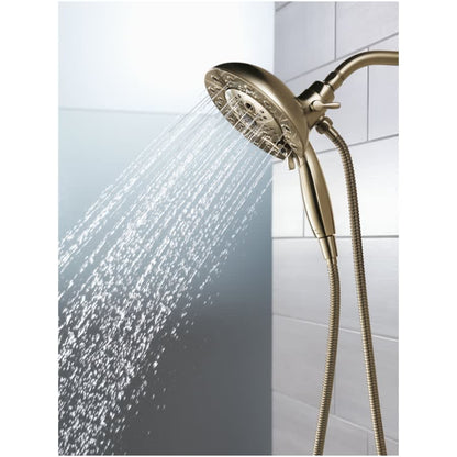 In2ition 2.5 GPM Multi Function Shower Head with Touch-Clean, MagnaTite, and H2Okinetic Technology