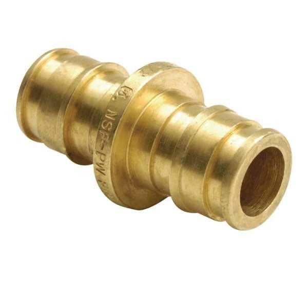 ProPEX® Reducer Coupling, 3/8 x 1/2 in, Expansion PEX, Brass