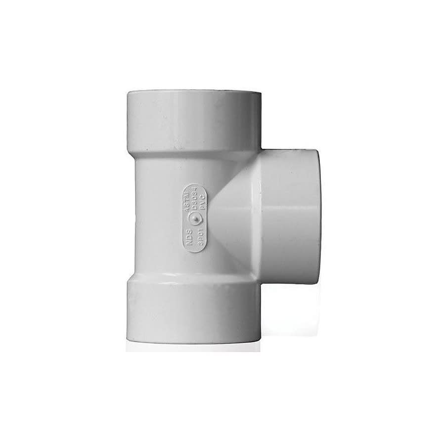 Tee 3 in Hub Type I PVC White