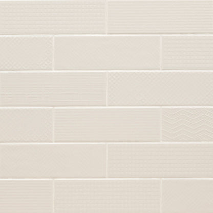 Urbano Crema 3d Mix Tile