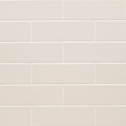 Urbano Crema 3d Mix Tile