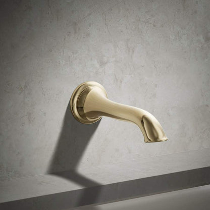 Artifacts Non Diverter Wall Mounted Tub Spout with Flare Design