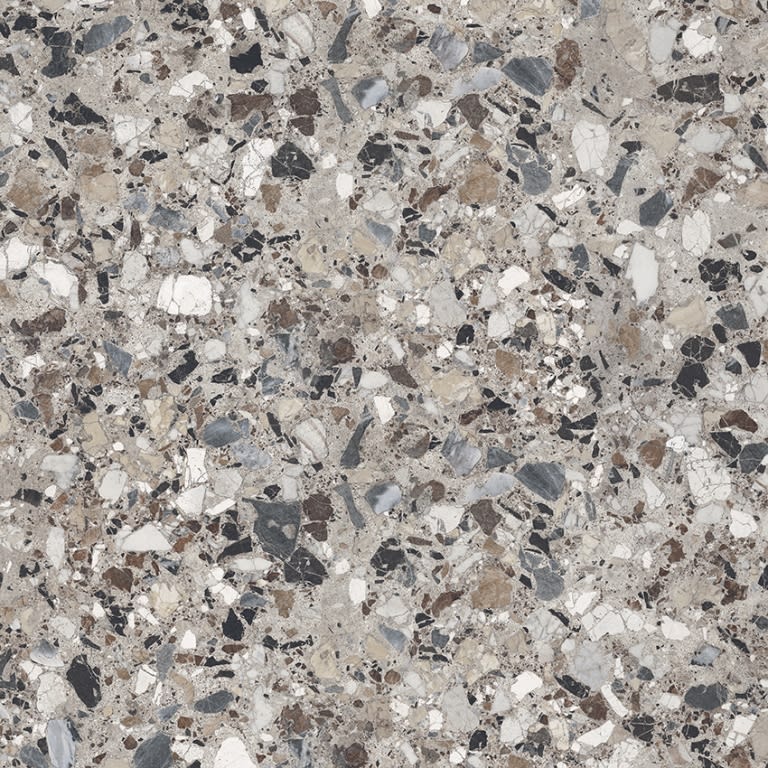 MILZETTI PEBBLE SILVR BR 24X24