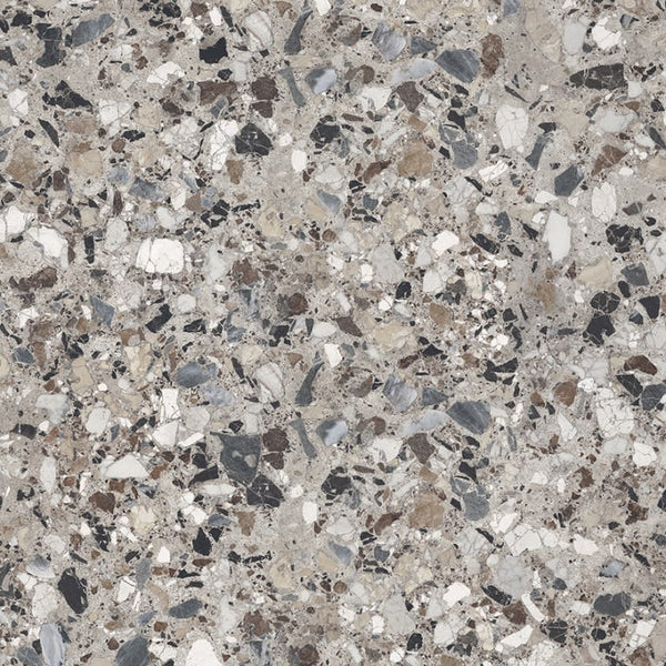 MILZETTI PEBBLE SILVR BR 24X24