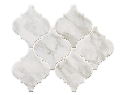 Marble Obsession Arabescato Hexagon 8X9 Matte