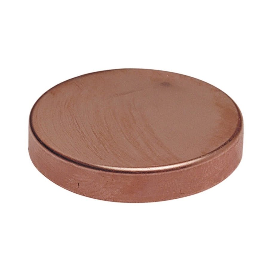 Test Cap, 1 in, C, Copper