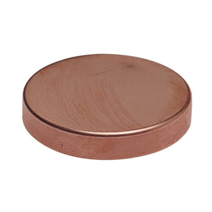 Test Cap, 1 in, C, Copper