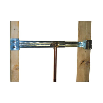 Stout Bracket® Telescoping Stout Bracket, Cold Rolled Steel, Galvanized