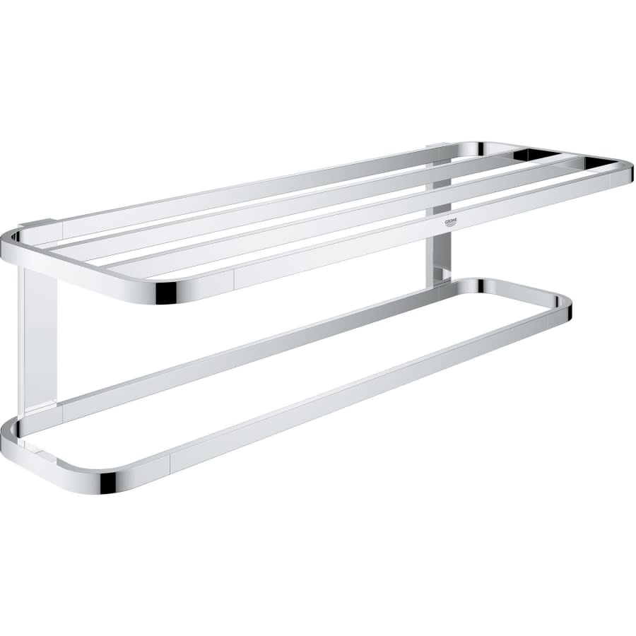 Selection 23-7/16" Towel Rack with Integrated Towel Bar