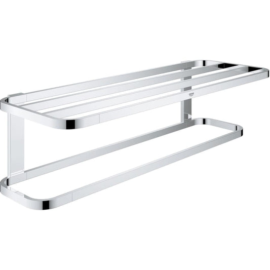 Selection 23-7/16" Towel Rack with Integrated Towel Bar