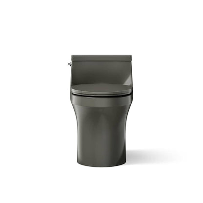 San Souci 1.28 GPF Elongated One-Piece Comfort Height Toilet with AquaPiston Technology - Seat Included