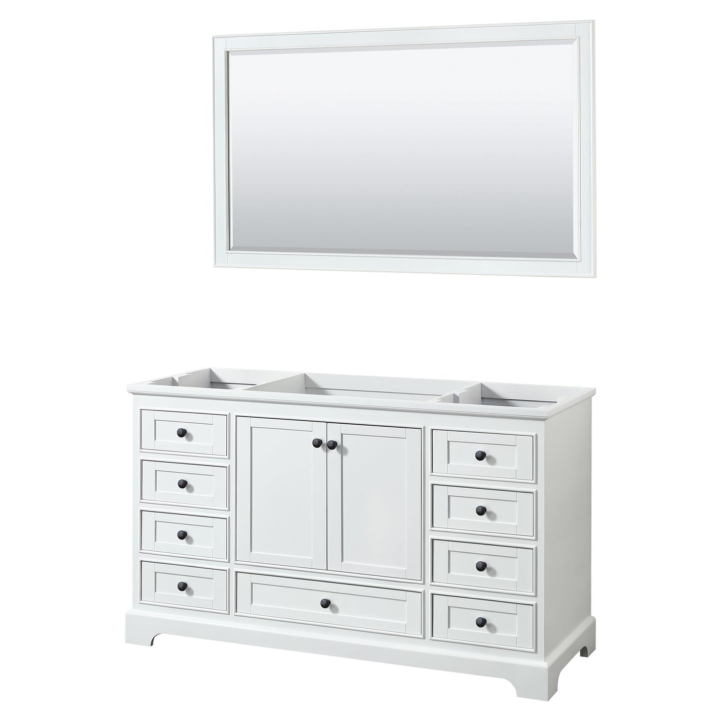 Deborah Single Bathroom Vanity - 59.25W x 34.25H x 21.5D
