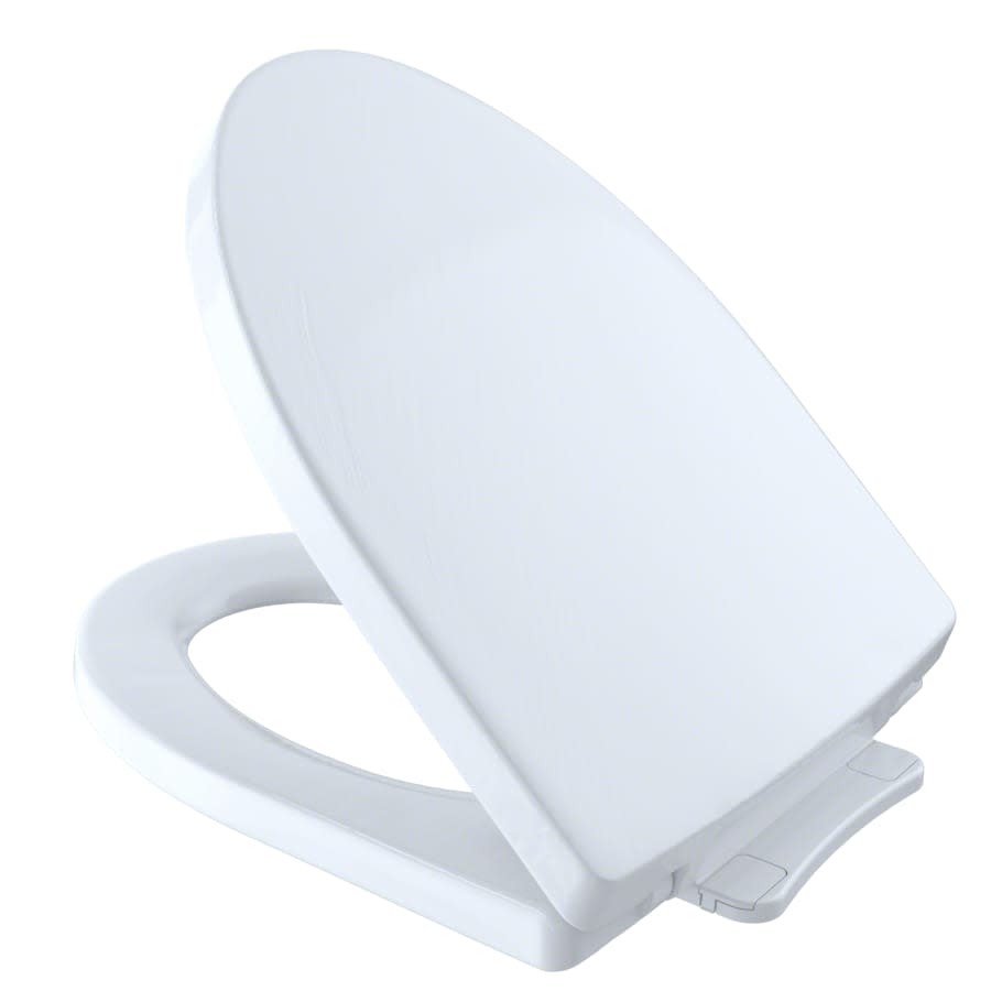 Soiree Elongated Closed-Front Toilet Seat and Lid with SoftClose Technology