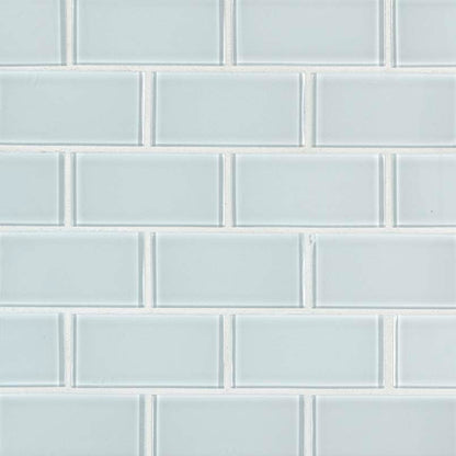 Ice Glass Subway Tile 2x4