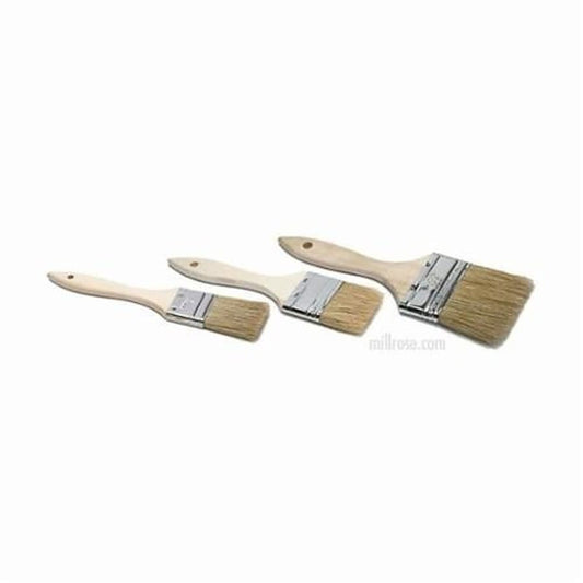 Economy Chip and Applicator Brush, Wood Handle