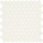 Uptown Glass Matte Alabaster Hexagon 1X1 Matte