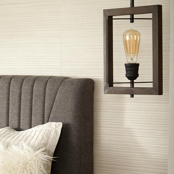 Materika Beige Rectangle, Linear 16X48 Textured