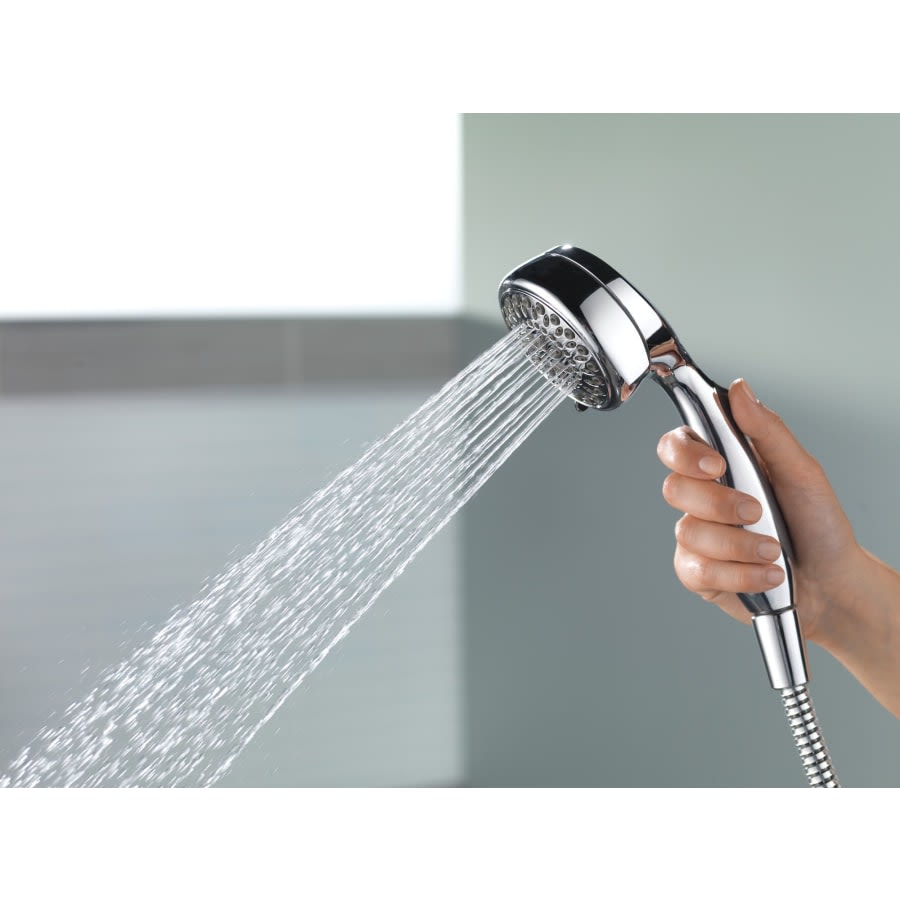 Universal Showering 2.5 GPM Multi Function Hand Shower Package - Includes Hose and Bracket