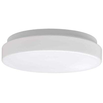 7 in. White Round Closet Light LED Flush Mount Ceiling Light 810 Lumens 4000K Bright White Bathroom Light Laundry Room