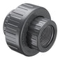 2000 Union With FKM O-Ring, 1/2 in, FNPT, SCH 80/XH, PVC