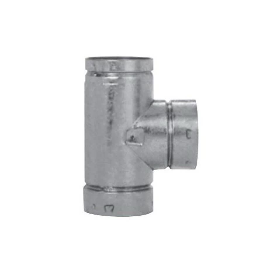 Round Vent Tee, 6 in Dia