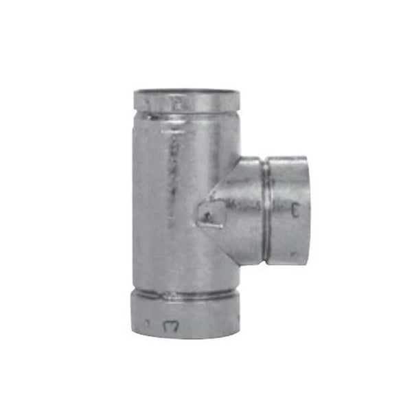 Round Vent Tee, 6 in Dia