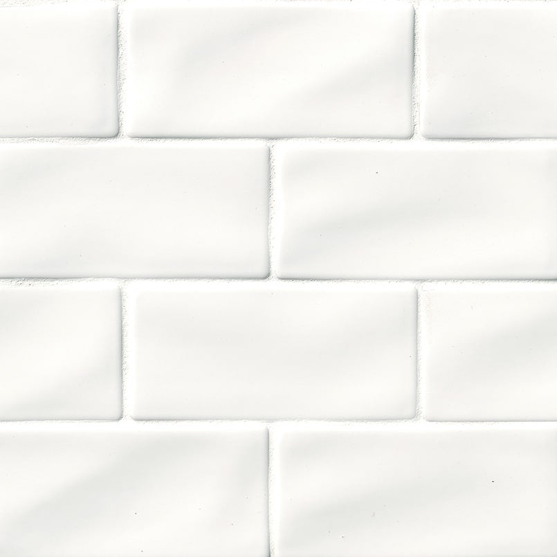 Whisper White Subway Tile 3x6