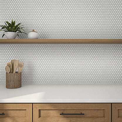 Natural Hues Carrara Hexagon 8X9 Matte