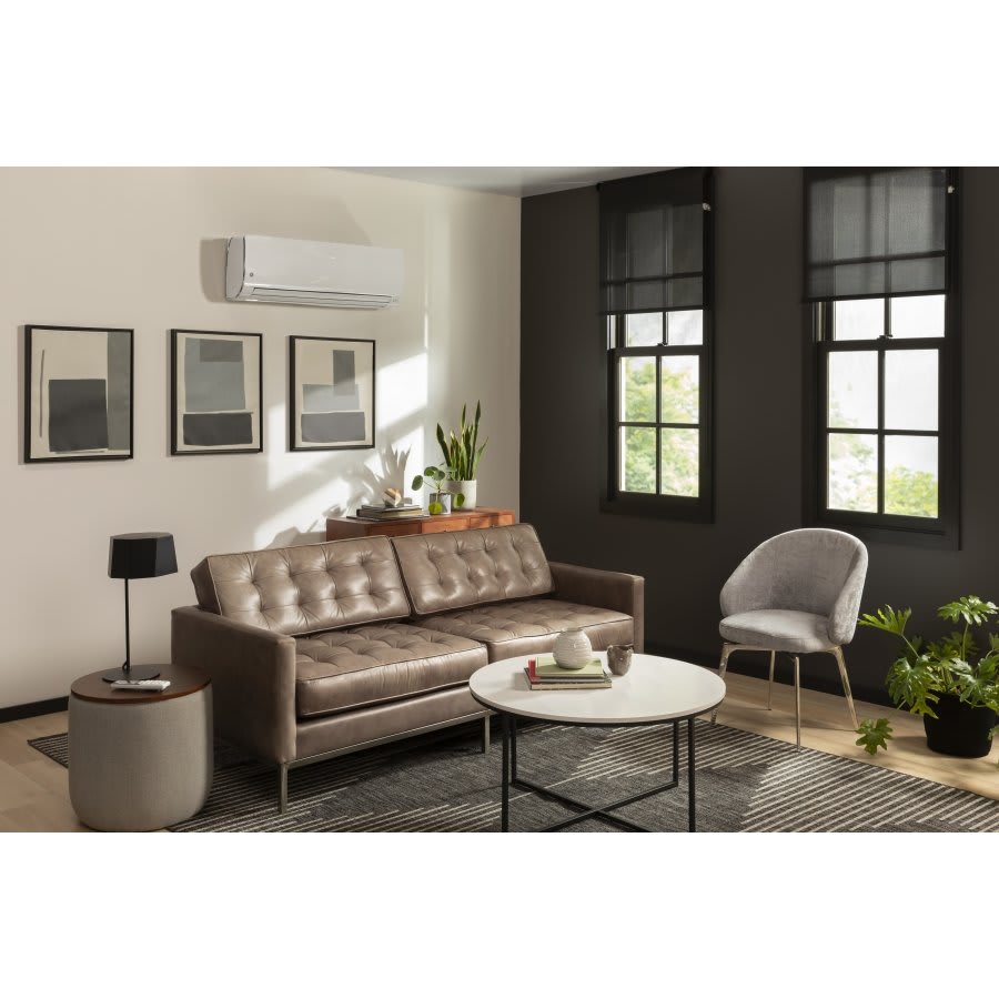 Indoor Mini Split, 13 HSPF, 14.5 Kbtu/hr Heating, 12 Kbtu/hr Cooling, 208-240 VAC, 27 SEER, 15 EER