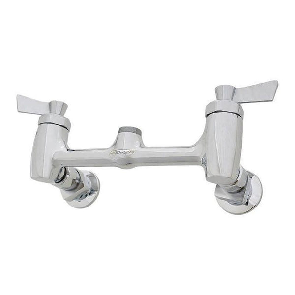 Adjustable Wall Control Valve, 1/2 in, Female NPT, Brass Body, Polished Chrome, Commercial