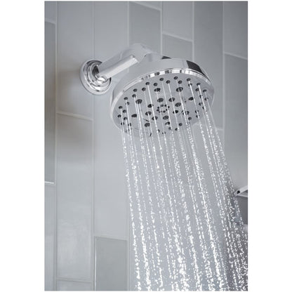 Levoir 1.75 GPM 4 Function Shower Head with H2Okinetic Technology and TouchClean