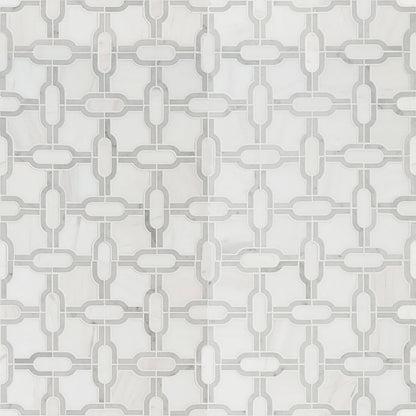 Bianco Gridwork Polished 10mm