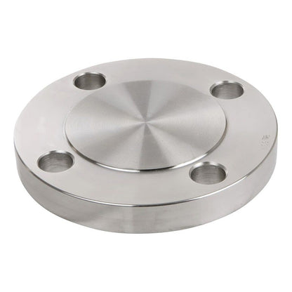 Raised Face Flange, 3 in, Blind, 150 lb, 7-1/2 in OD, 3/4 in Bolt Hole Size, 304/304L Stainless Steel