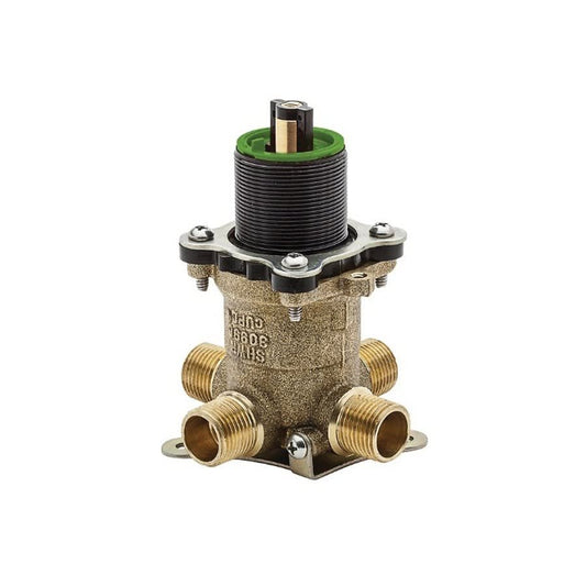Pfirst Series™ Professional Grade Single Handle Universal Pressure Balance PEX Ready Tub and shower Rough-In Valve, 1/2 in, IP/C, Brass Body