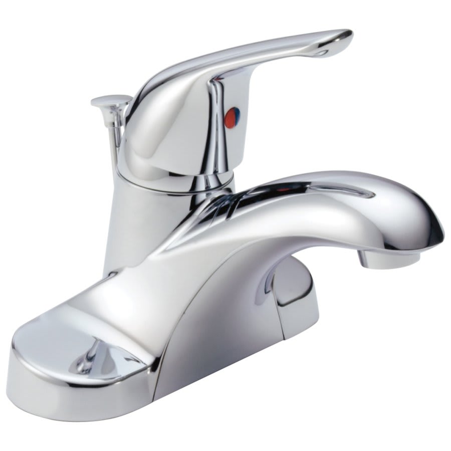 Foundations® Centerset Lavatory Faucet, ADA, 1 Handle, 2-Hole, 1.2 gpm, Chrome