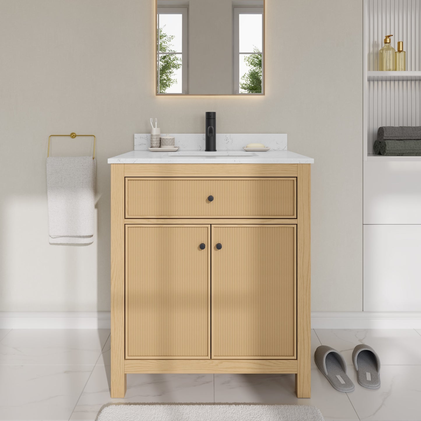 Pendry Single Bathroom Vanity - 30W x 35H x 22D