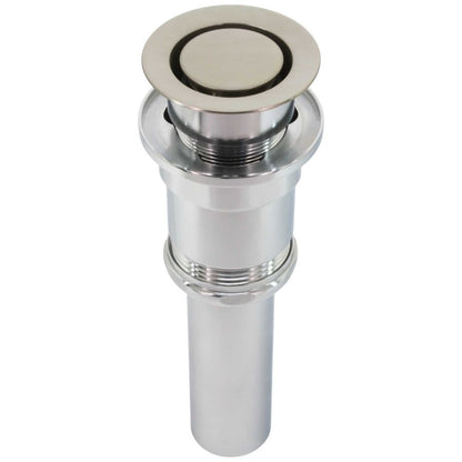 Lavatory Pop Down Drain, Satin Satin Nickel PVD Enduro PVD