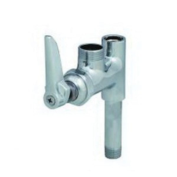 Add-On Faucet, 9.46 gpm, 1 Handle, Polished Chrome