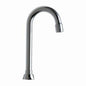 Rigid/Swing Gooseneck Spout, 3-1/2 in L, Polished Chrome