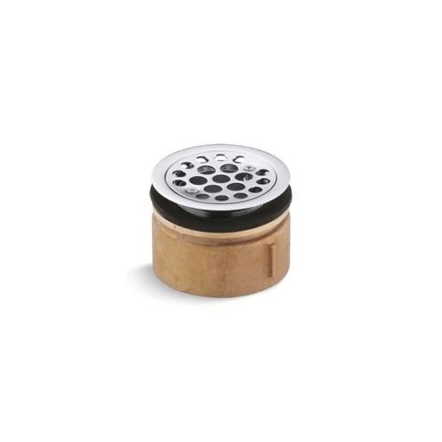 Service Sink Strainer, 3 in, NPT Connection, Solid Brass, Polished Chrome