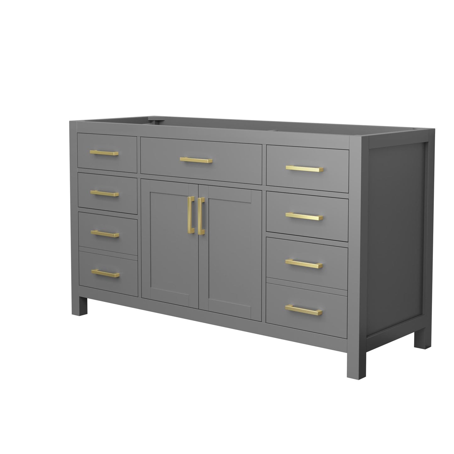 Beckett Single Bathroom Vanity - 59W x 34.25H x 21.5D
