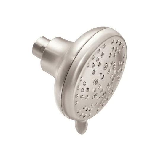 Shower Head, 4 in Dia, 1.75 gpm, Brushed Nickel