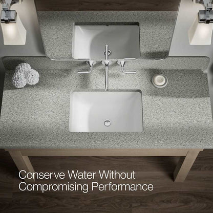 Tone 1.2 GPM Wall Mounted Widespread Bathroom Faucet